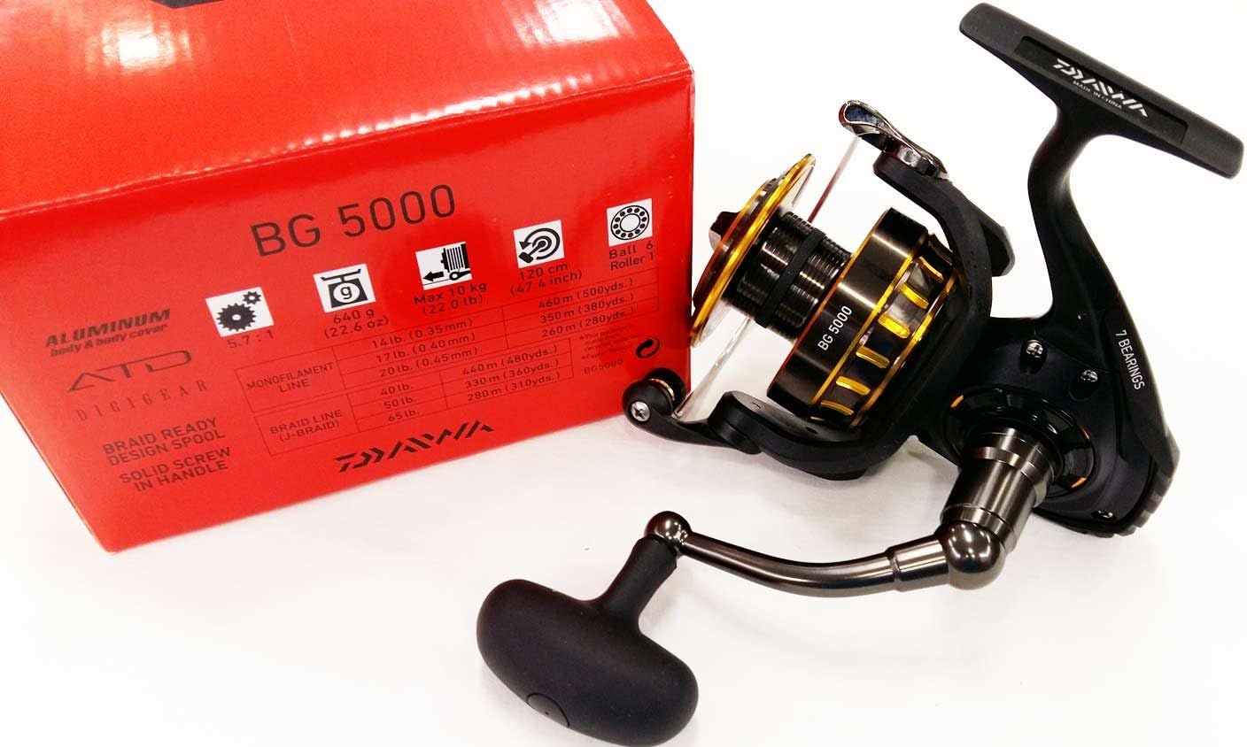 daiwa bg 8000 drag
