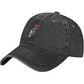 ANSGSD Embroidered Washed Baseball Cap for Men Women