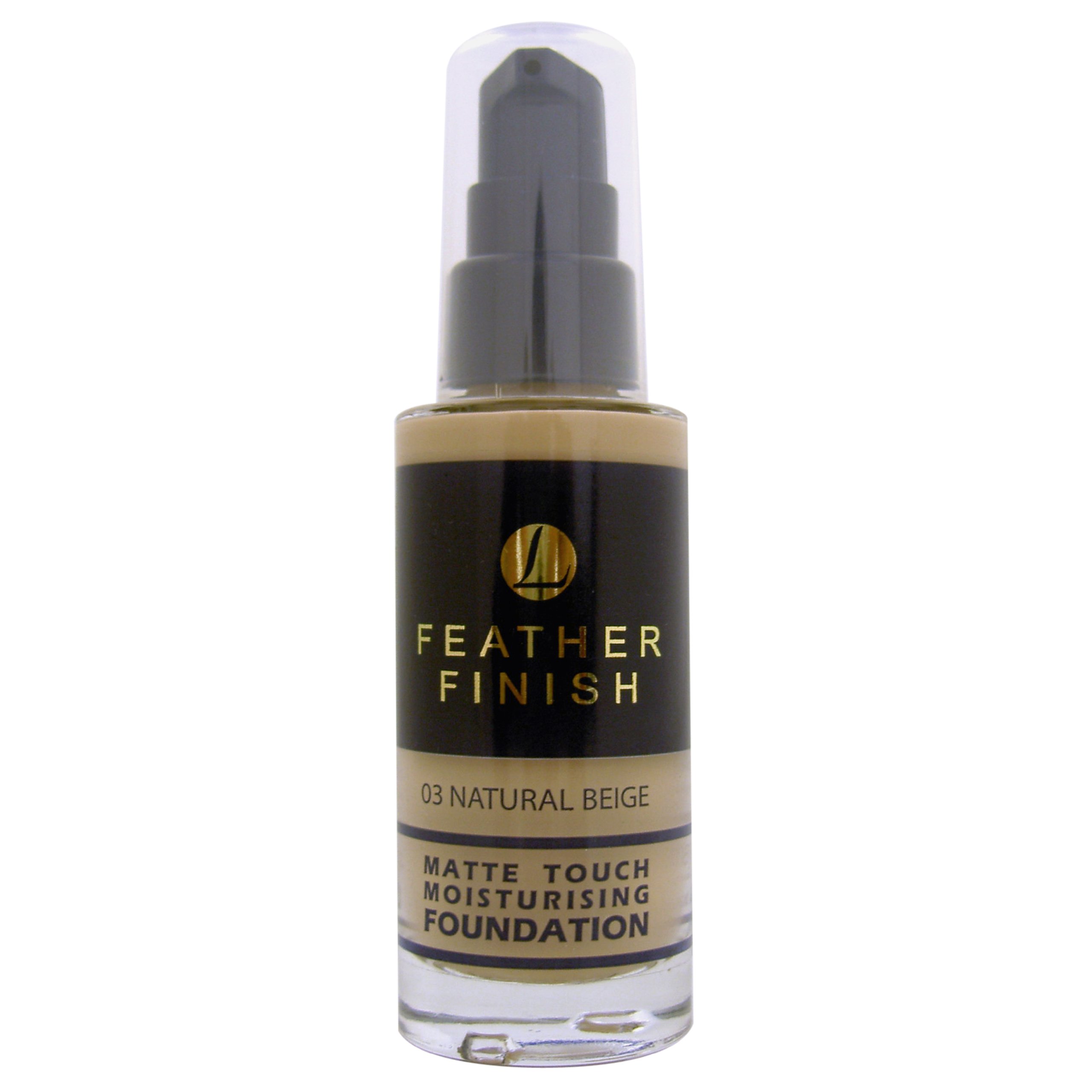 Mayfair Feather Finish Matte Touch 03 Natural Beige Moisturising Foundation 30ml