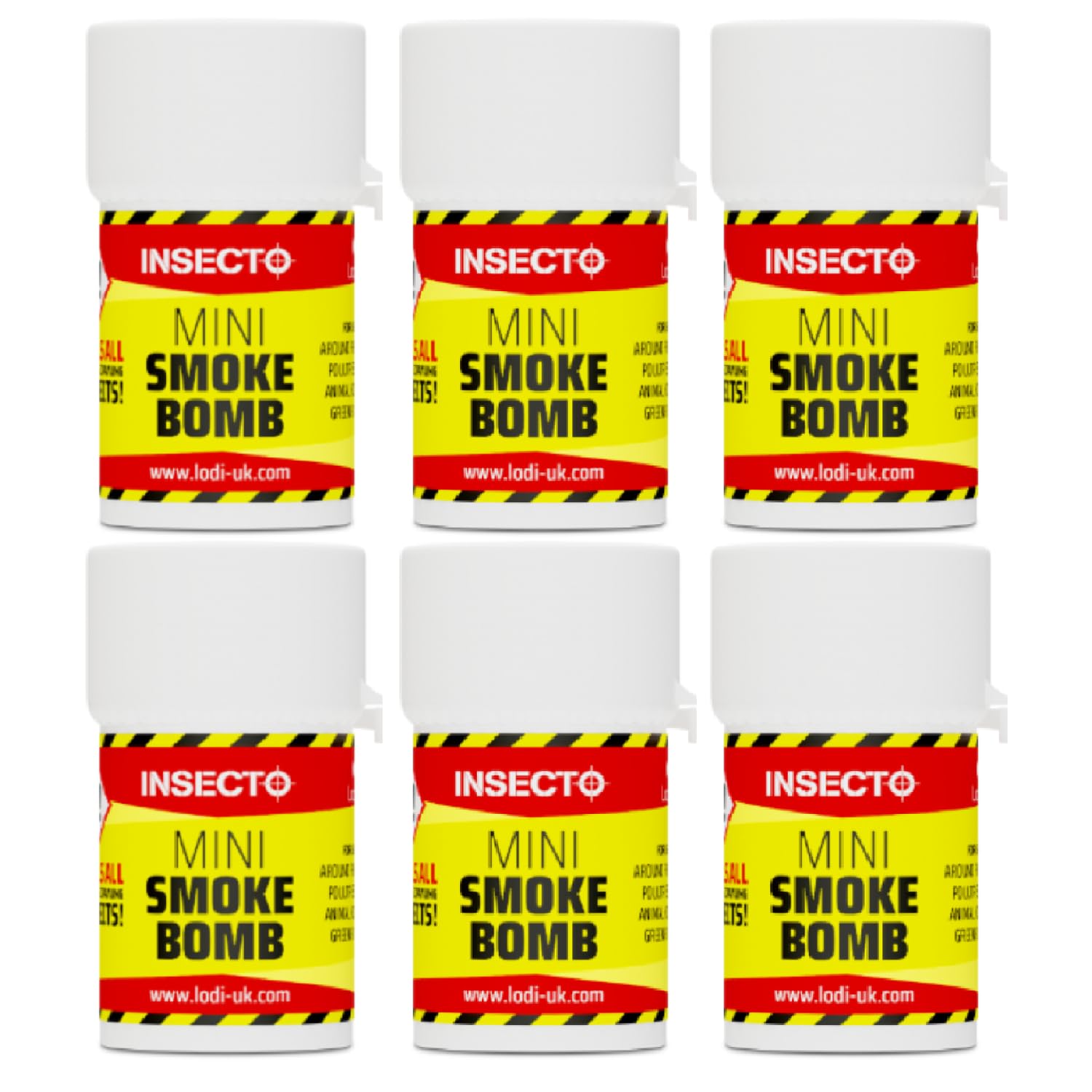 Insecto Smoke Bombs - Mini 3.5g (pack of 6)