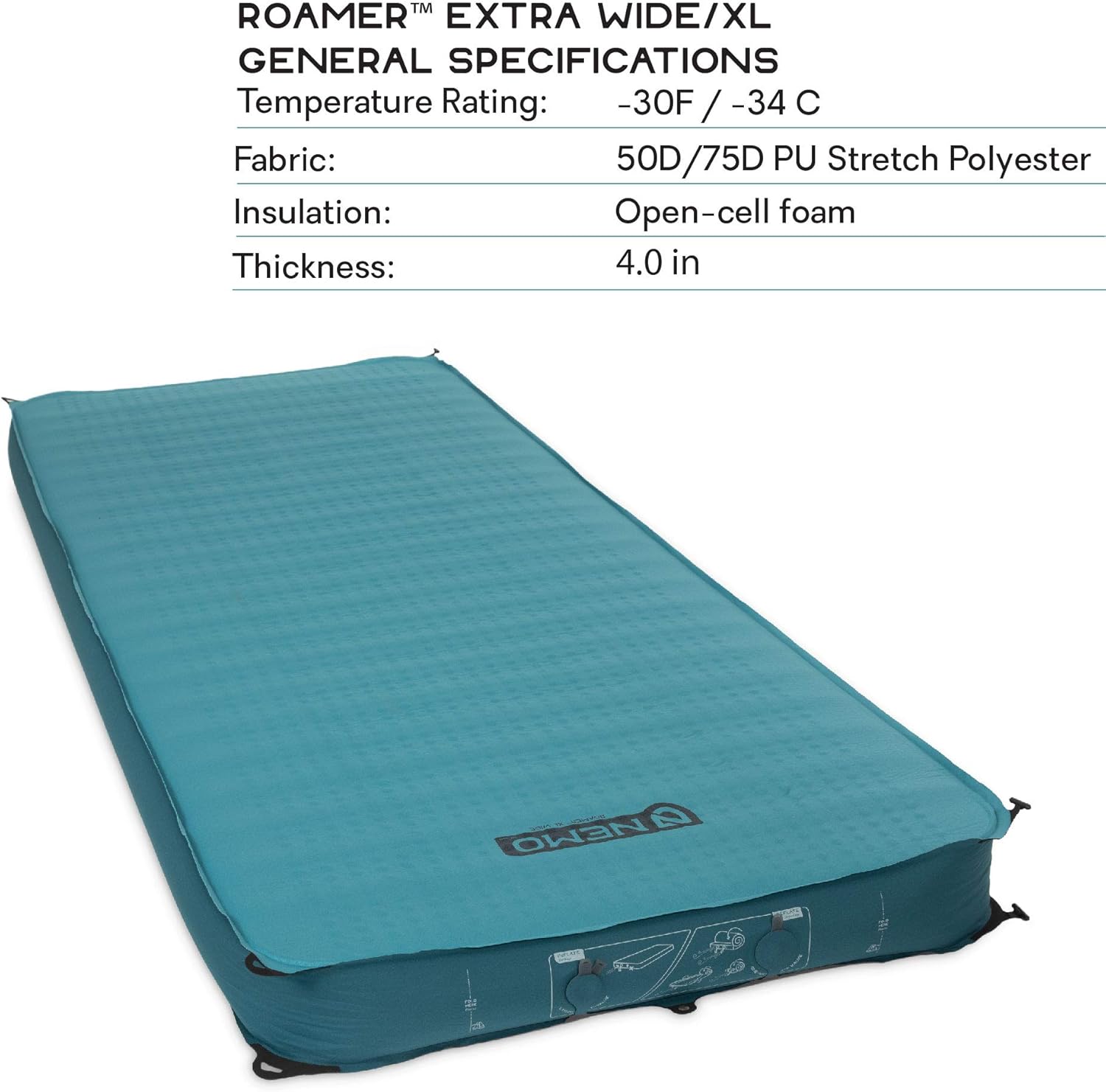 nemo roamer sleeping pad