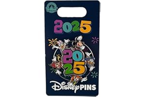 Disney Pin - Parks Dated 2025 - Mickey and Friends - Spinner