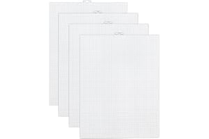 Cldamecy 4 Pieces 7 Count Clear Plastic Canvas Sheets Mesh Canvas for Craft Projects,Embroidery,Fish Tank Divider,Knit and Crochet Projects(13.2 x 10.2 Inch)