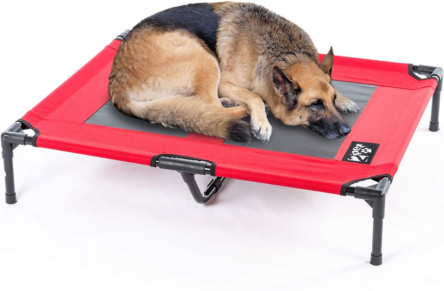 2PET Elevated Cooling Pet Bed, Pet Cot, Dog Bed with Breathable Mesh