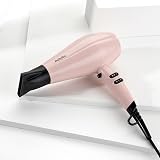 BaByliss Rose Blush 2200W Hair Dryer Ionic Lightweight Pink Powerful Fast Drying view 2
