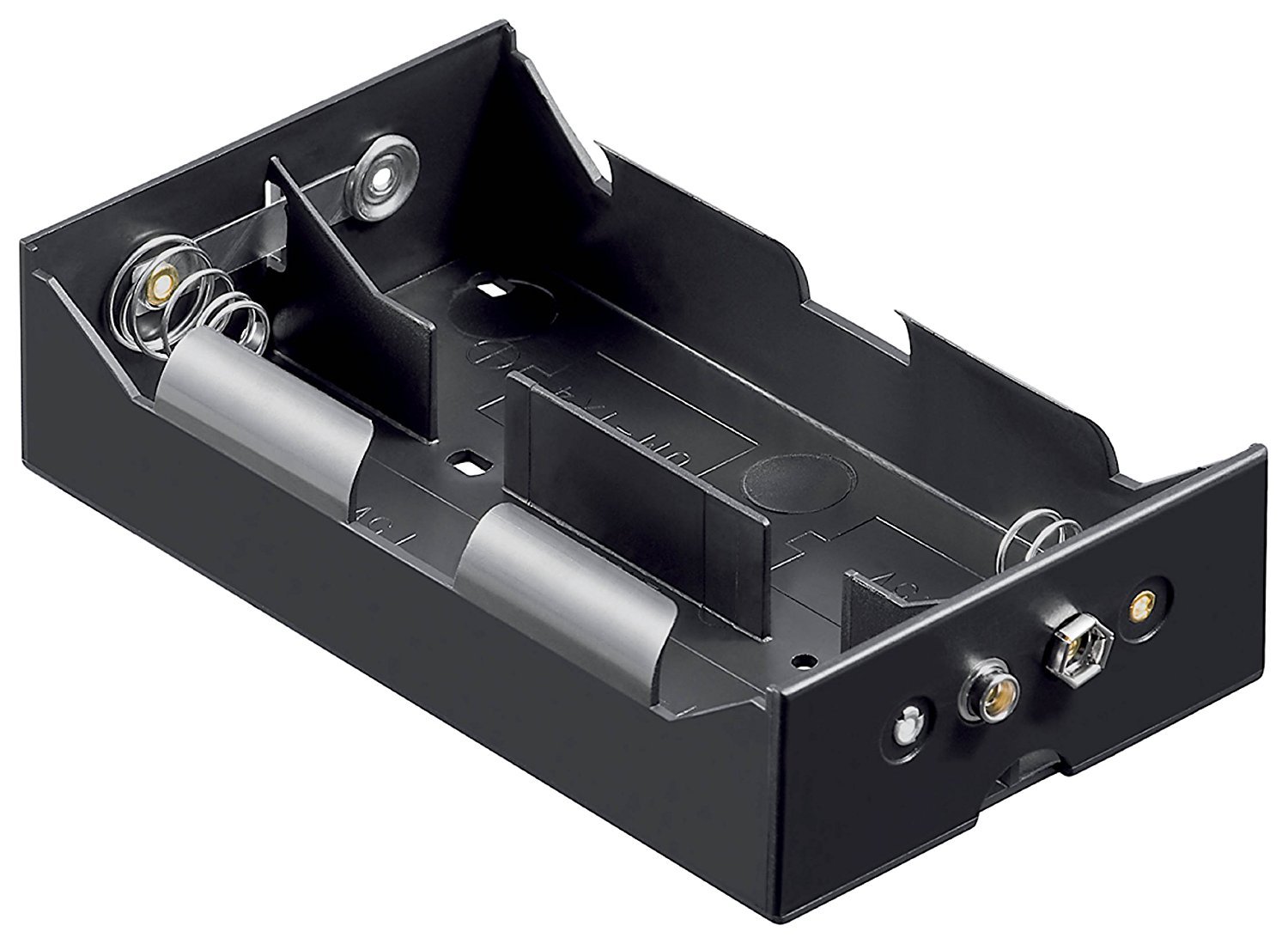 Goobay 11977 4x D (Mono) Battery Holder - Push on