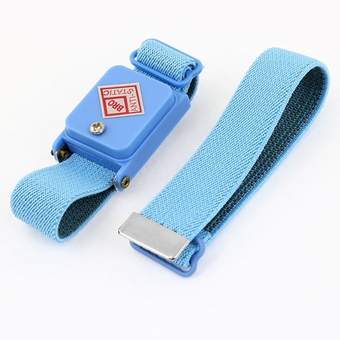 Blue Nylon Stretchy Wristband AntiStatic Wireless Wrist Strap Amazon