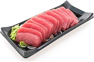 NEW YORK'S DELICACY Fresh2yourdoor Yellowfin Tuna Steaks - [16 x 6 Oz.][6 Lb.] - High in Protein and Essenctial Amino Acids - Wild Caught from the Pacific Ocean - 100% Natural, Vacuum Packed, Ready to Cook
