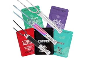 Breathe Free Necklace with Resistance, Breathing Necklace for Anxiety Stress Relief, Meditation Mindfulness Wellness Gift