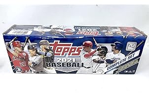 Topps 2021 Baseball Factory Sealed Complete Retail Box (660 Cards 5 Rookie Variations)