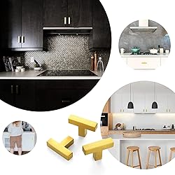 Ravinte 20 Pack Gold Square Bar Cabinet Knobs 2