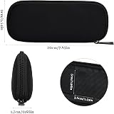 Tinsellns Black USB Flash Drive Storage Case 10 Slots Portable Waterproof view 2