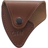 CRKT Leather Mask Sheath, Brown, D2730-1 | Leather Sheath, Camping and Outdoor Use