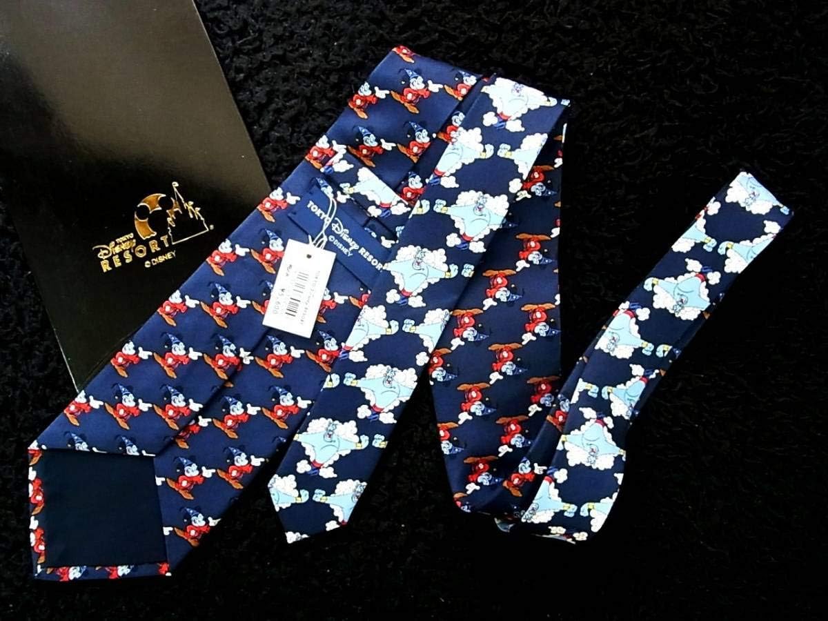 Amazon Co Jp 1211t ディズニーリゾート ディズニーシーｓｅａ ミッキーマウス アラジン ファンタジア ネクタイ ホビー