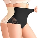 HMQ Tummy Control Underwear for Women High Waisted Shapewear Underwear Seamless Slimming Girdle Shaping Panties Body Shaper