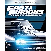 Fast & Furious 10-Movie Collection - Blu-ray + Digital