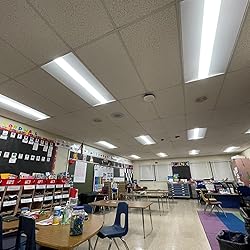 LEDONE 2x4 FT LED Troffer Light with Build-in