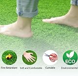 Tonchean Artificial Grass Roll 1x10m Realistic Faux Lawn Carpet UV Safe view 2