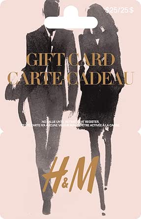 H&amp;M Gift Card $25: Amazon.ca: Gift Cards