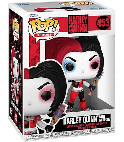 Amazon.com: Funko POP! Heroes: DC - Harley Quinn with Pizza - DC