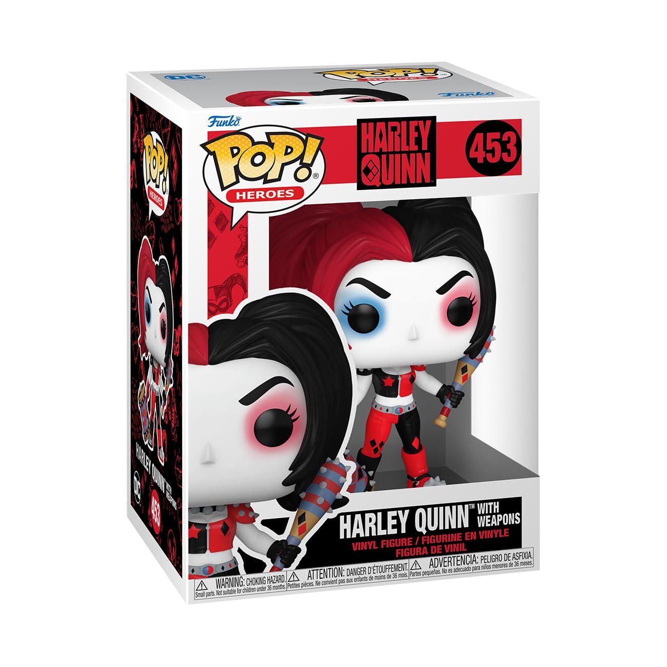 Funko Pop! Heroes: DC - Harley Quinn With Weapons - Collectable Vinyl Figure - Gift Idea - Official Merchandise - Toys for Kids & Adults - Comic Books Fans - Model Figure for Collectors and Display