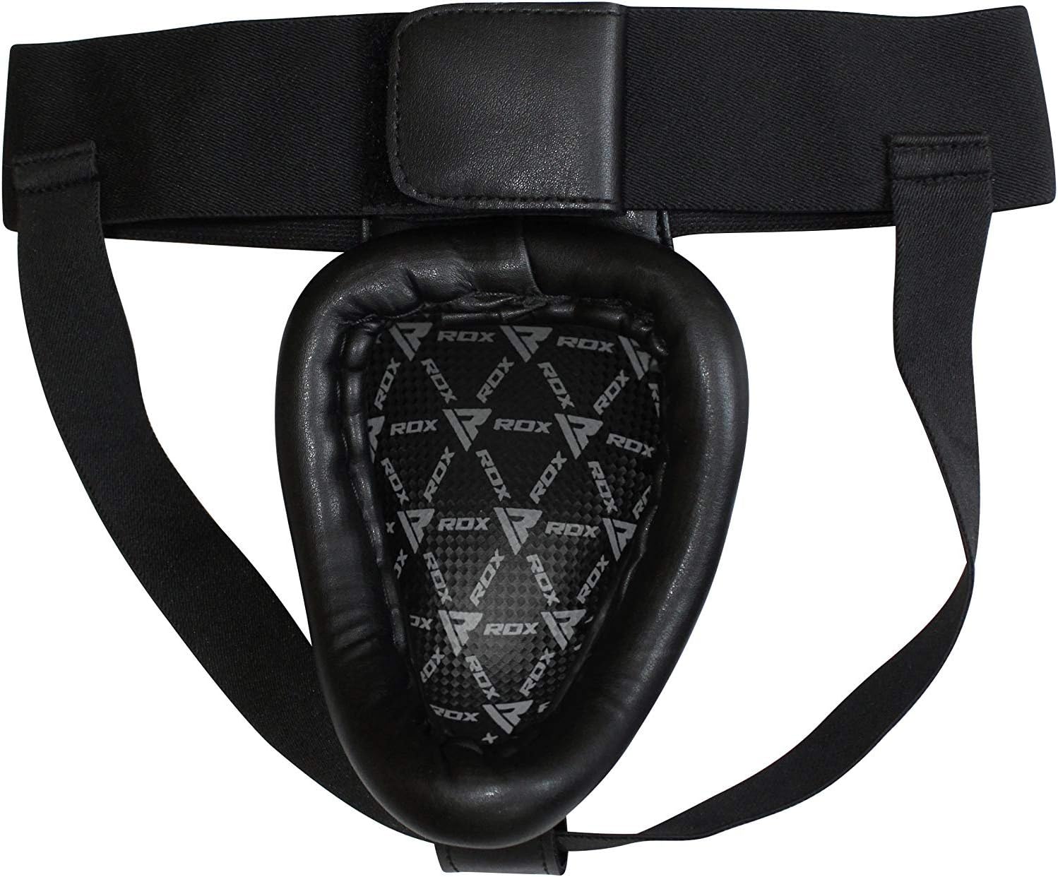 RDX Groin Protector for Boxing, Muay Thai, Kickboxing and MMA Fighting, Maya Hide Leather Abdominal Guard for Martial Arts Training, Men Jockstrap Abdo Gear for Taekwondo, Sparring and Grappling : Sports & Outdoors