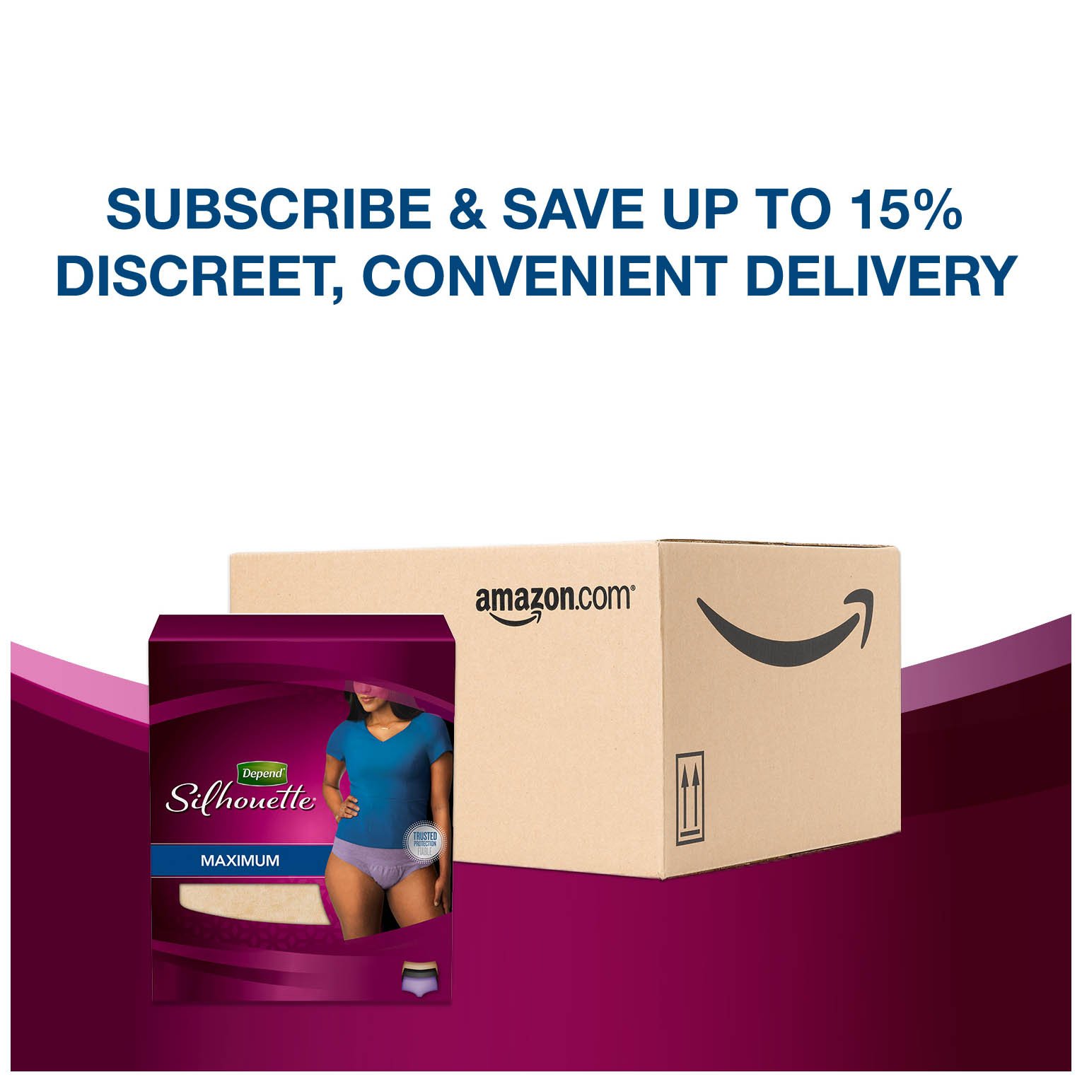 Depend Silhouette Incontinence Underwear For Women, Maximum Absorbency