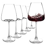 Red Wine Glasses Set of 6, 19.5 oz Durable Wine