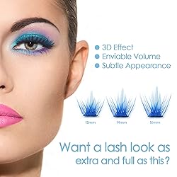 DIY Eyelash Extension, 3D Effect Individual Melt