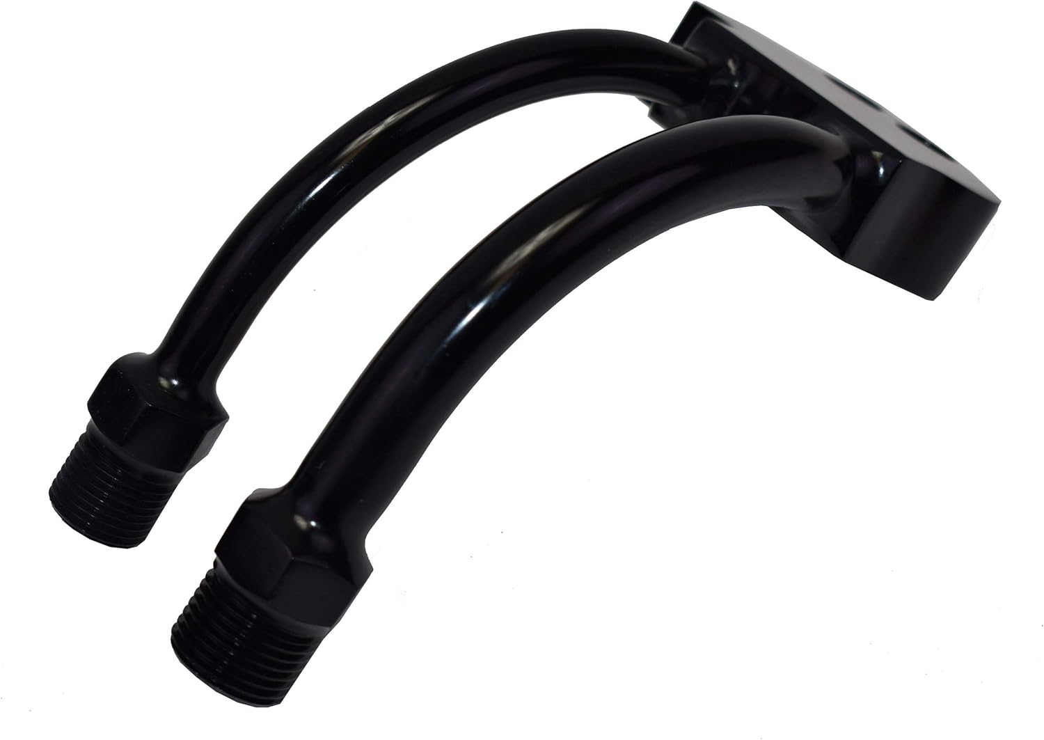 A/C Compressor Curved Manifold Compatible W/ Sanden SD7B10 7176 SD7