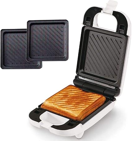 Amazon 着脱式 厚焼 ホットサンドメーカー パンの耳焼ける シングルタイプ ホワイト ホットサンドベーカー ホットサンド 電気 サンドメーカー 国内メーカー12カ月保証 R002 Roommate ホットサンド ワッフルメーカー 通販