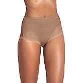 Leonisa Invisible Shapewear Panties, High Waisted Tummy Control Women's Underwear