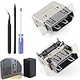 HDMI Port Socket Connector for Xbox Series X Socket Jack Series X Interface Connector Replacement for XSX Console with Repair Tools(1PCS)