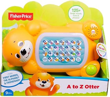 Fisher Price Ghr19 Linkimals A A Z Otter Teclado Interactivo Para Bebé Multicolor