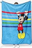 Sunny Side Up Disney Mickey Mouse Plush Throw