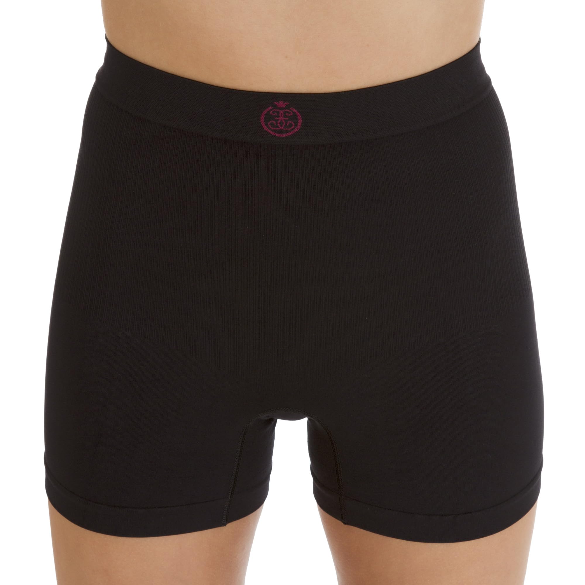 Comfizz Light Support High Waist Ostomy Boxer-Black/S/M