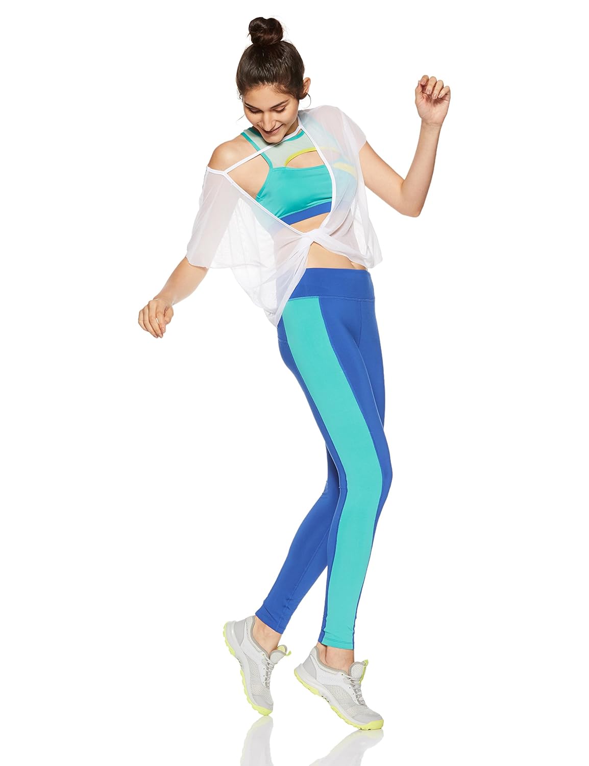 just f by jacqueline fernandez women's sports tights