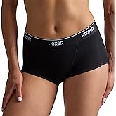 Woxer Womens Boxer Briefs Underwear – Ultra Short Boyshorts Panties, Modal Fabric, Chafe-Free, Boxers for Sleep & Gym
