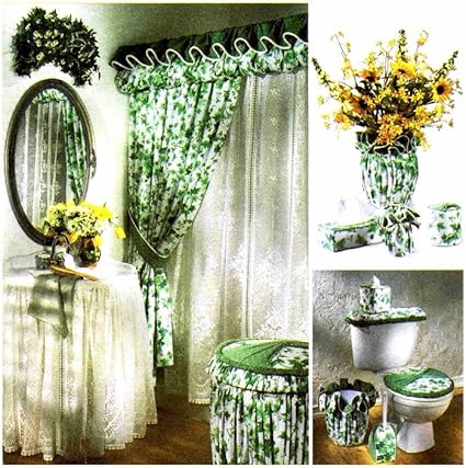 Amazon Com Simplicity Bathroom Accessories Curtains Skirt