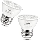 PAR16 LED E26 Recessed Spotlight Bulb 5W Daylight White 5000K, 2 Pack | 2 years warranty,Not Dimmable, 5W 500Lumen for 50W halogen equivalent