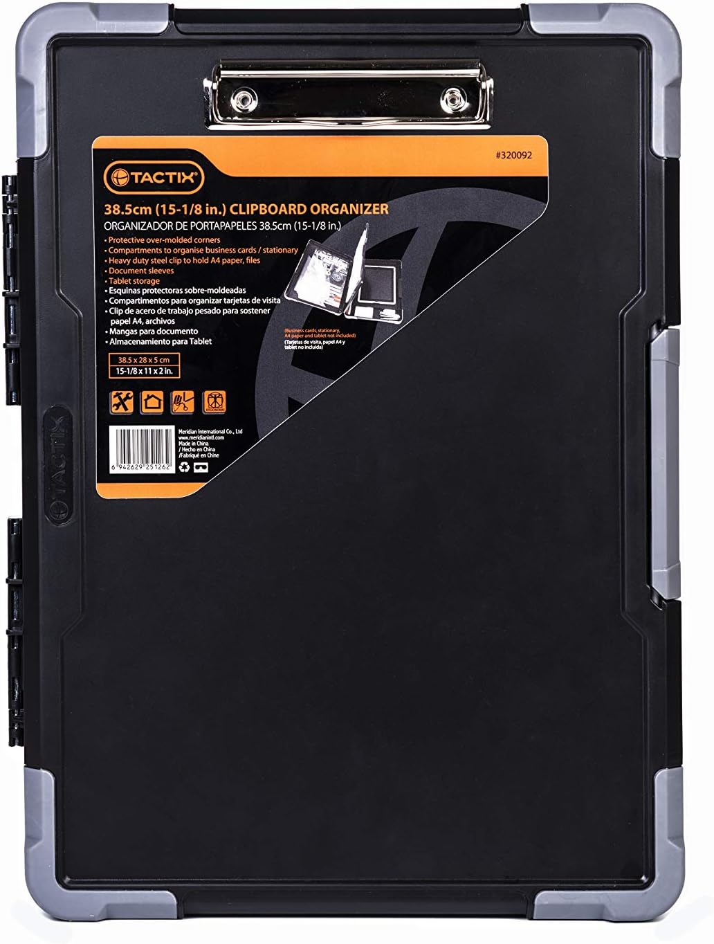 Tactix 320092 Jobsite Contractor Clipboard, Black Amazon.ca Tools