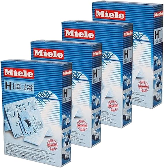Miele Genuine S274I S275I S276I H Type HyClean Vacuum Cleaner Bags