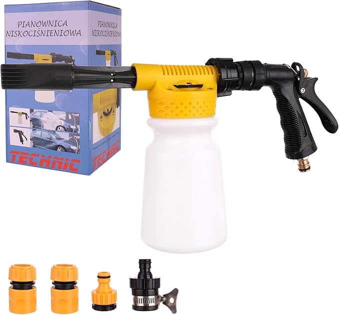 Snow Foam Garden Hose Foam Gun Foamer Car Pre Wash Detailing Schampoo