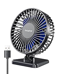 Gaiatop USB Desk Fan, Small But Powerful, Personal