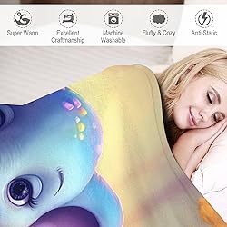 citari Elephant Blanket Elephant Gifts for Girls
