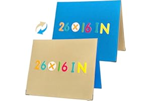 PENGFULL Foldable,Freestanding Felt Flannel Board for Toddlers,26 * 16in,Double-Sided,Learning Board for Preschool Classroom,Multi Felt Pieces Can Be Used,for Parent-Child Story Time,Journey Time