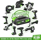 GALAX PRO D6001 20V Cordless Drill Driver Impact Combo Kit 1.3Ah Battery view 3