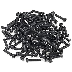 105 Pieces M2.5 x 12mm Button Head Socket Cap