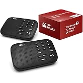 Hosmart UltraTalk Intercoms Wireless for Home, 2026 True Full Duplex Wireless Intercom System for Business, 3000 FT Long Range Two-Way Real-Time Intercom System with 9-Channel &amp; Clear Voice (2Packs)