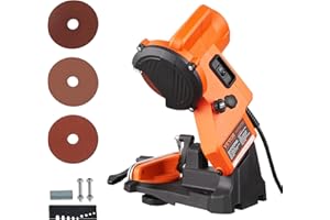 VEVOR Electric Chainsaw Sharpener, 140W Electric Saw Chain Blade Sharpener 5700RPM, Professional Bench Chain Saw Sharpening T